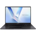 ASUS Laptop ASUS Vivobook 16 M1605NAQ-MB062, AMD Ryzen 5 7520U, 16 inch, RAM 16GB, SSD 512GB, AMD Radeon 660M, Fara sistem de operare, Indie Black - IT-Fashion.ro