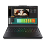 Lenovo Laptop Lenovo ThinkPad P16 Gen 3 21RQ002QRI, Intel Core Ultra 9 285HX, 16 inch, RAM 64GB, SSD 2TB, nVidia RTX PRO 2000 8GB, Windows 11 Pro, Black - IT-Fashion.ro