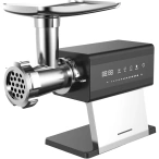HEINNER Masina de tocat HEINNER Prestigechop HMG-DTSS2500, 2.5 kg, 600-2500 W, 2 site de taiere, Control touch, Negru/Inox - IT-Fashion.ro