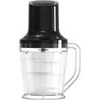 HEINNER Tocator de legume HEINNER HMC-3B500BK , 500W, capacitate bol tocare 1.5l, 3 cutite inox, 2 viteze, Negru - IT-Fashion.ro