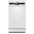 HEINNER Masina de spalat vase HEINNER HDW-FSM45710AWD+++, 10 seturi, 7 programe, Clasa D, 45 cm, Alb - IT-Fashion.ro