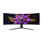 TCL Monitor Gaming Curbat LED TCL 57R94, 57" DUHD QD-Mini LED, 120 Hz, 1 ms, White - IT-Fashion.ro