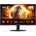 AOC Monitor Gaming LED AOC AGON 25G4SRE, 24.5" Full HD, 310 Hz, 0.3 ms, Black - IT-Fashion.ro
