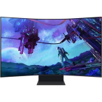 SAMSUNG Monitor Gaming LED Curbat SAMSUNG Odyssey Ark Gen 2 LS55CG970NUXDU, 55 inch UHD, 165 Hz, 1 ms, Black - IT-Fashion.ro