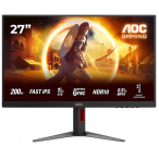 AOC Monitor LED AOC Gaming AGON 27G4HA, 27 inch, FHD, IPS,, 0.5 ms, 200 Hz, G-Sync Compatible, Black - IT-Fashion.ro