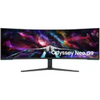 SAMSUNG Monitor LED curbat SAMSUNG Gaming Odyssey Neo G9 LS57CG952NUXEN, 57", DUHD, VA, HDR, FreeSync Premium Pro, 1ms, 240Hz, White/Black - IT-Fashion.ro