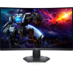 Dell Monitor LED DELL Gaming S3222DGM Curbat, 31.5 inch, QHD, 1 ms, 165 Hz, FreeSync Premium, Black - IT-Fashion.ro