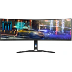 Lenovo Monitor LED Gaming Curbat LENOVO Legion R45w-30 67B1GAC3EU, 44.5” DQHD, 170Hz, 1ms, Negru - IT-Fashion.ro