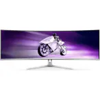 Monitor LED Gaming curbat PHILIPS 49M2C8900L/00, 48.9", IPS, QD-OLED, USB-C, 0.03 ms, 144 Hz, White