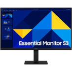 SAMSUNG Monitor LED SAMSUNG Essential S3 S30GD LS24D300GAUXEN, 23.8 inch Full HD, 100 Hz, 5 ms, Black - IT-Fashion.ro