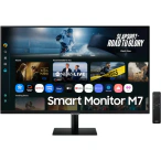 SAMSUNG Monitor LED SAMSUNG Smart M7 LS32FM700UUXDU, 32 inch UHD, 60 Hz, 4 ms, Black - IT-Fashion.ro