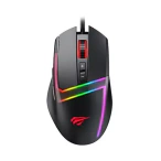 HAVIT Mouse gaming cu fir HAVIT MS953, 10000 DPI, USB, Black - IT-Fashion.ro