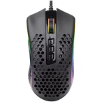 Redragon Mouse gaming cu fir REDRAGON Storm M808RGB-BK – Precizie de 12400 DPI și iluminare RGB - IT-Fashion.ro