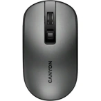 CANYON Mouse wireless reîncărcabil CANYON MW-18, silențios, Dark Grey - IT-Fashion.ro
