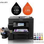 Multifunctional inkjet color CISS Epson EcoTank L6570, Duplex, Wireless, ADF, A4, Negru