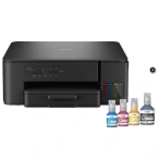 Brother Multifunctionala Inkjet Color BROTHER DCPT430WYJ1_B1, A4, Wi-Fi/USB, Negru + Pack Cerneala Brother BTD100 - IT-Fashion.ro