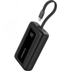 Anker Baterie Externa ANKER Zolo, 10000mAh, 30W, QC + PD, 1 x USB-A - 2 x USB-C, Black - IT-Fashion.ro