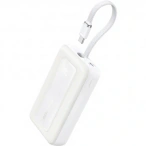 Anker Baterie Externa ANKER Zolo, 10000mAh, 30W, QC + PD, 1 x USB-A - 2 x USB-C, White - IT-Fashion.ro