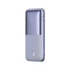 Baseus Baterie externa BASEUS Bipow Pro, 10000 mAh, 2x USB, 1x USB-C, 20 W, Display, Purple - IT-Fashion.ro