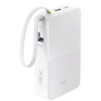Baseus Baterie Externa BASEUS EnerFill Bipow2 Pro, 20000mAh, 22.5W, QC + PD, 1 x USB-A - 2 x USB-C, White - IT-Fashion.ro