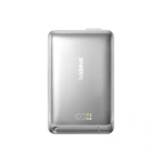 Baseus Baterie externa BASEUS Nomos Qi2, 10000 mAh, 2x USB-C, 45 W, Display, Cablu USB-C integrat, Silver - IT-Fashion.ro