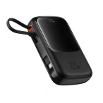 Baseus Baterie portabila BASEUS Qpow Pro+, 1 x USB-C, 10000 mAh, Black - IT-Fashion.ro
