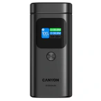CANYON Baterie portabila CANYON OnPower 150, 15.000 mAh, 1 x USB-A, 1 x USB-C, Dark Grey - IT-Fashion.ro