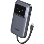 UGREEN Baterie portabila UGREEN PB511, 10000 mAh, 2 x USB-C, 1 x USB-A, Gray - IT-Fashion.ro