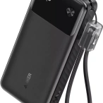 Anker Powerbank ANKER Powercore A1384G11, 20000 mAh, 30W, 2 x USB-A, 1 x USB, Cablu USB-C, Black - IT-Fashion.ro