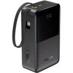 Baseus Powerbank BASEUS EnerFill Bipow2 Pro E0028100, 22.5W, 30000 mAh, QC + PD, 1 x USB-A - 2 x USB-C, Black - IT-Fashion.ro