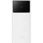 Baseus Powerbank BASEUS Star-Lord, 30000mAh, 22.5W, USB + USB-C, White - IT-Fashion.ro