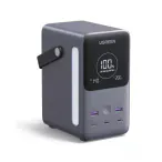 UGREEN PowerBank UGREEN PB770-25286, 48000mAh, 300W, 2 x USB, 3 x USB-C, Gray - IT-Fashion.ro