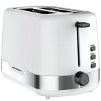 HEINNER Prajitor de paine Heinner HTP-850WHSS, 850 W, 7 nivele de rumenire, 3 functii, Alb/Inox - IT-Fashion.ro