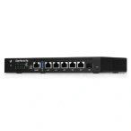 UBIQUITI Router Gigabit EdgeRouter 6 Ubiquiti, 5 x RJ45, 1 x SFP, PoE - ER-6P, Black - IT-Fashion.ro