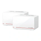MERCUSYS Router wireless MERCUSYS Halo H37BE, 3 x LAN, 2 bucati, White - IT-Fashion.ro