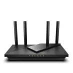 TP-LINK Router wireless TP-LINK Archer AX55, AX3000, Wi-Fi 6, Dual-Band, 802.11 a/b/g/n/ac/ax, 574+2402 Mbps, Negru - IT-Fashion.ro