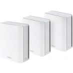 ASUS Sistem Wi-Fi Mesh ASUS ZenWiFi BT10 (W-3-PK), BE18000, Tri-Band, acoperire 810m², Quad-Core 2.0GHz CPU, 256MB/2GB Flash/RAM, 10G dual-port, White - IT-Fashion.ro
