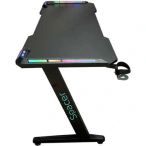 SPACER Birou gaming Spacer SPGD-RGB-140-01 RGB negru - IT-Fashion.ro