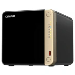 QNAP NAS QNAP TS-464-8G, 4-Bay, Intel Quad-Core, 2.5Gbps, M.2 NVMe Slots, Black - IT-Fashion.ro