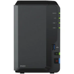 Synology Network Attached Storage SYNOLOGY DS223 cu procesor Realtek RTD1619B 1.7GHz, 2-Bay, 2GB DDR4, Black - IT-Fashion.ro