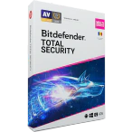 Bitdefender Antivirus BITDEFENDER Total Security, pentru 10 utilizatori / 1 an, Licenta noua, Retail - IT-Fashion.ro