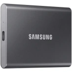 SAMSUNG SSD Extern SAMSUNG T7 MU-PC2T0T/WW, 2TB, USB 3.2 Gen 2, Titan Gray - IT-Fashion.ro