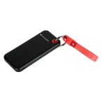 VERBATIM SSD Extern VERBATIM Pocket 53668, 1TB, USB 3.2 Gen 2, Black/Red - IT-Fashion.ro