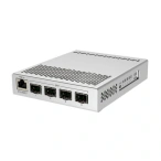 Mikrotik Switch Cloud Router 1 Gigabit, 4 SFP+ 10Gbps - MIKROTIK CRS305-1G-4S+IN, Silver - IT-Fashion.ro