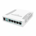 Mikrotik Switch MIKROTIK CSS106-5G-1S, 5 porturi, White - IT-Fashion.ro