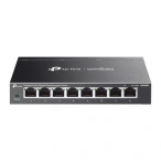 TP-LINK Switch TP-LINK ES208G, 8-Port Gigabit Easy Managed, Fanless, Black - IT-Fashion.ro