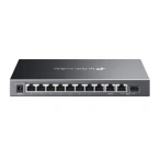 TP-LINK Switch TP-LINK ES210GMP, 8 porturi, PoE, Black - IT-Fashion.ro