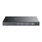 TP-LINK Switch TP-LINK ES228GMP, 26 porturi (24 PoE+), Black - IT-Fashion.ro