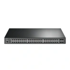 TP-LINK Switch TP-LINK Gigabit TL-SG3452XP, 48 porturi, PoE+, Black - IT-Fashion.ro