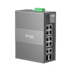 TP-LINK Switch TP-LINK IES210GPP, 10-Port Gigabit Industrial Managed PoE++, 6 PoE+, 2 PoE++ Ports, 2 SFP Slots, 240W, Black - IT-Fashion.ro